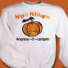 Jack-O-Lantern Halloween Sweatshirt